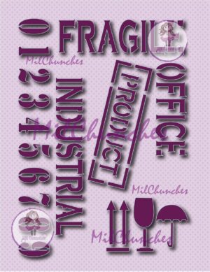 Stencil Carta 051