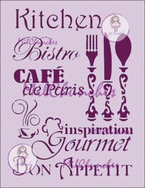 Stencil Carta 088