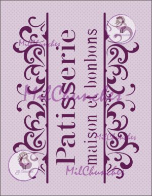 Stencil Carta 105