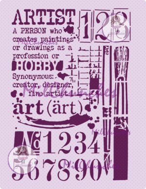 Stencil Carta 212