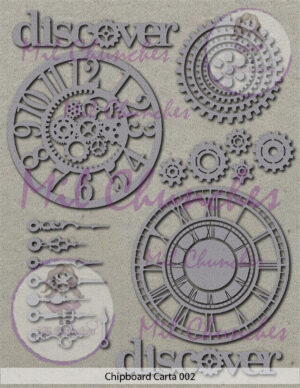 Chipboard Carta 002