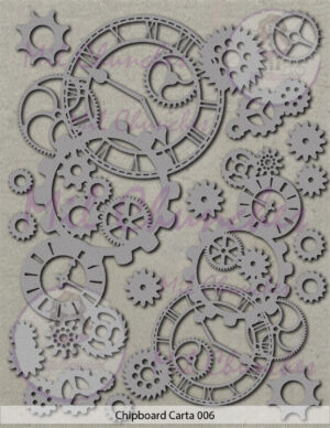 Chipboard Carta 006