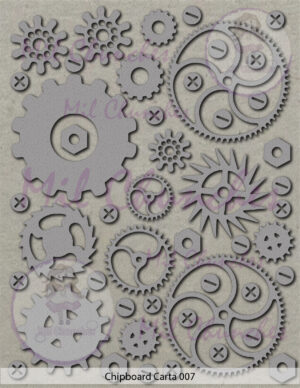 Chipboard Carta 007