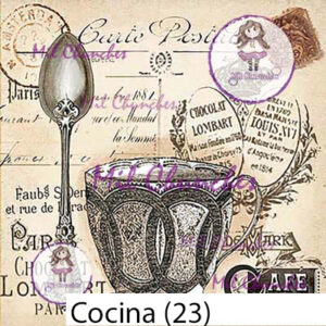 Cromo Papel Cocina 023