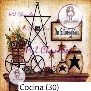 Cromo Papel Cocina 030