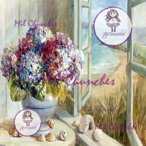 Cromo Papel Flores-101