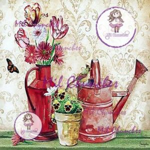 Cromo Papel Flores-103