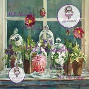 Cromo Papel Flores-104