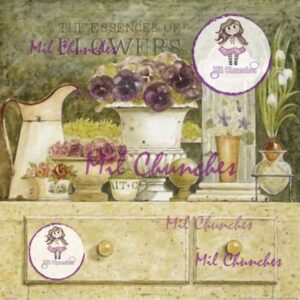 Cromo Papel Flores 011