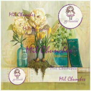 Cromo Papel Flores-110