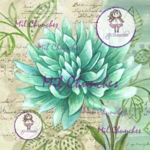 Cromo Papel Flores-111
