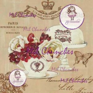Cromo Papel Flores-114