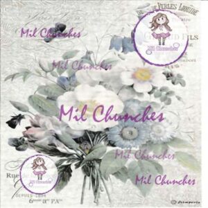 Cromo Papel Flores-115
