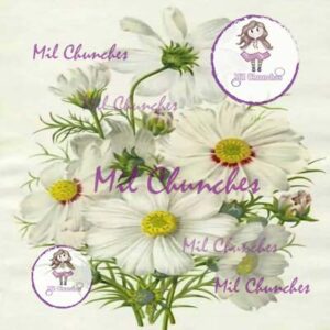 Cromo Papel Flores-116