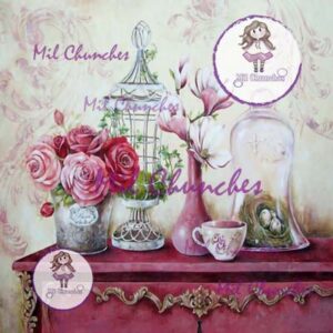 Cromo Papel Flores-117