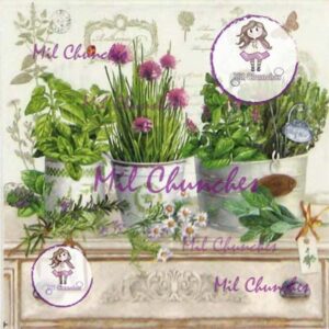 Cromo Papel Flores-120