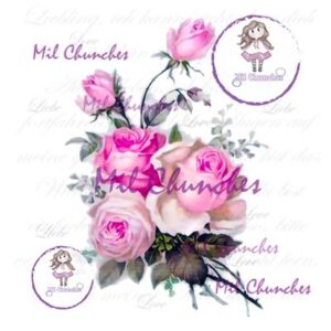 Cromo Papel Flores-121