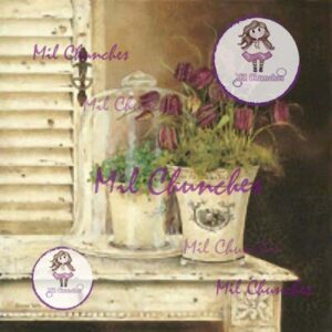 Cromo Papel Flores 015