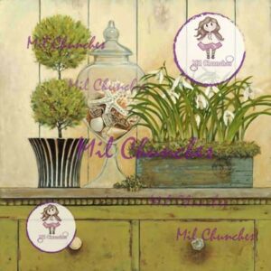 Cromo Papel Flores 021