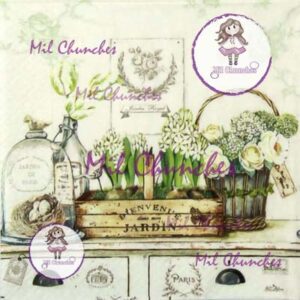Cromo Papel Flores-042