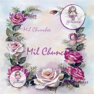Cromo Papel Flores-048