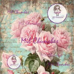 Cromo Papel Flores 006