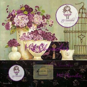 Cromo Papel Flores-082