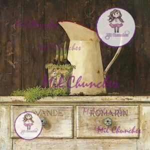 Cromo Papel Flores-095