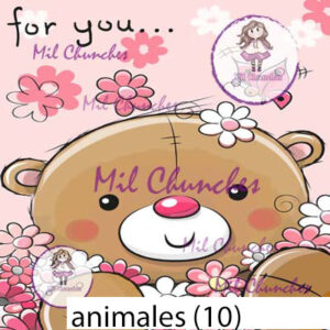 Cromo Papel Animales 010