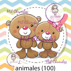 Cromo Papel Animales-100