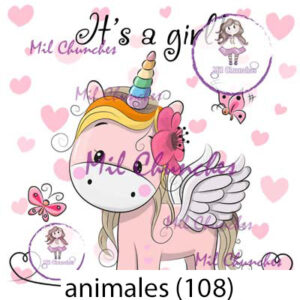 Cromo Papel Animales-108