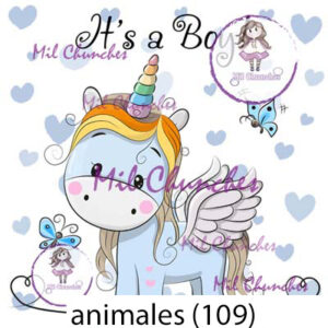 Cromo Papel Animales-109