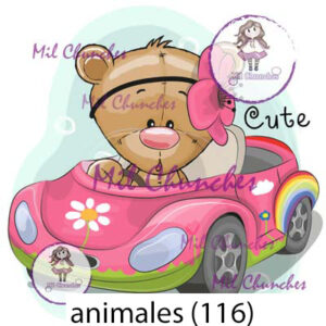 Cromo Papel Animales-116