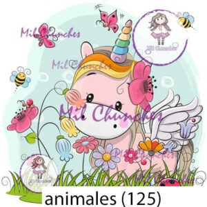 Cromo Papel Animales-125