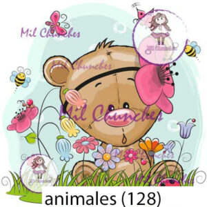 Cromo Papel Animales-128