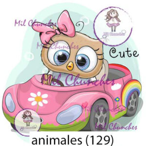 Cromo Papel Animales-129