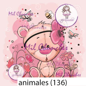 Cromo Papel Animales-136