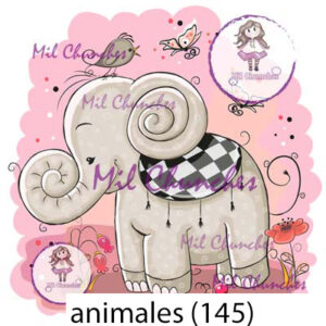 Cromo Papel Animales-145