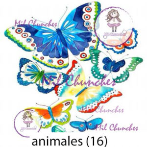 Cromo Papel Animales 016
