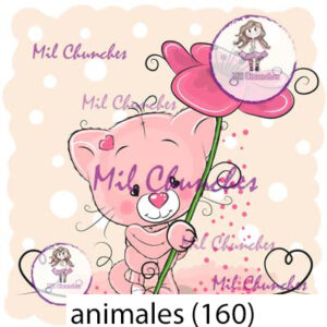 Cromo Papel Animales-160