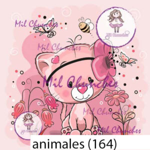 Cromo Papel Animales-164