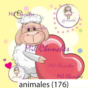 Cromo Papel Animales-176
