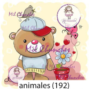 Cromo Papel Animales-192
