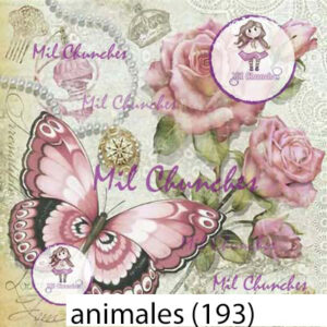 Cromo Papel Animales-193