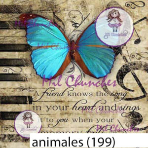 Cromo Papel Animales-199