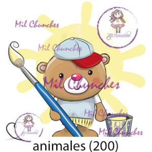 Cromo Papel Animales-200