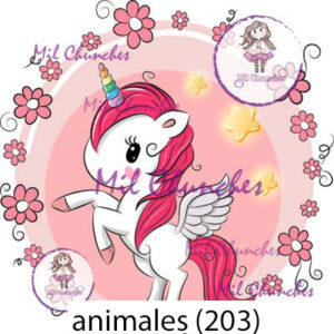 Cromo Papel Animales-203