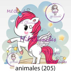 Cromo Papel Animales-205