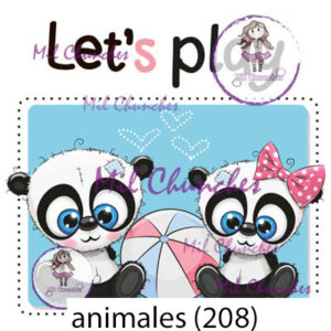 Cromo Papel Animales-208