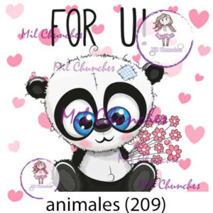 Cromo Papel Animales-209